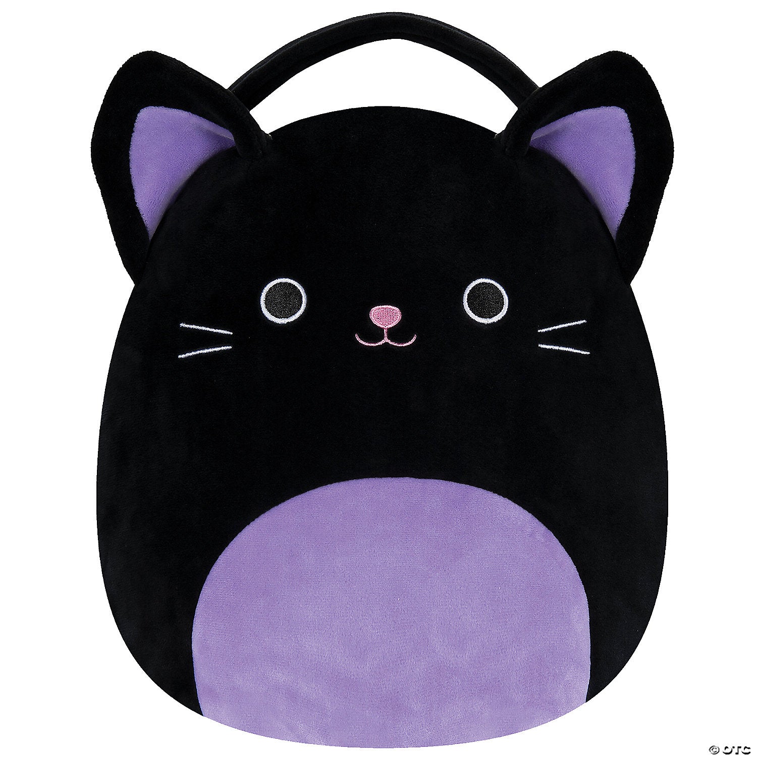 squishmallows& 8482  autumn black cat treat pail~jwc1314