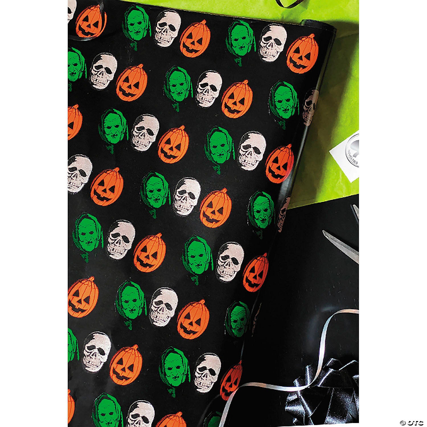 halloween 3  season of the witch& 8482  masks wrapping paper~masfus149