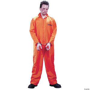 men s orange jumpsuit got busted prison costume~fw1130