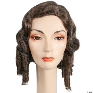 women s light brown 1840s wig~lw542lbn