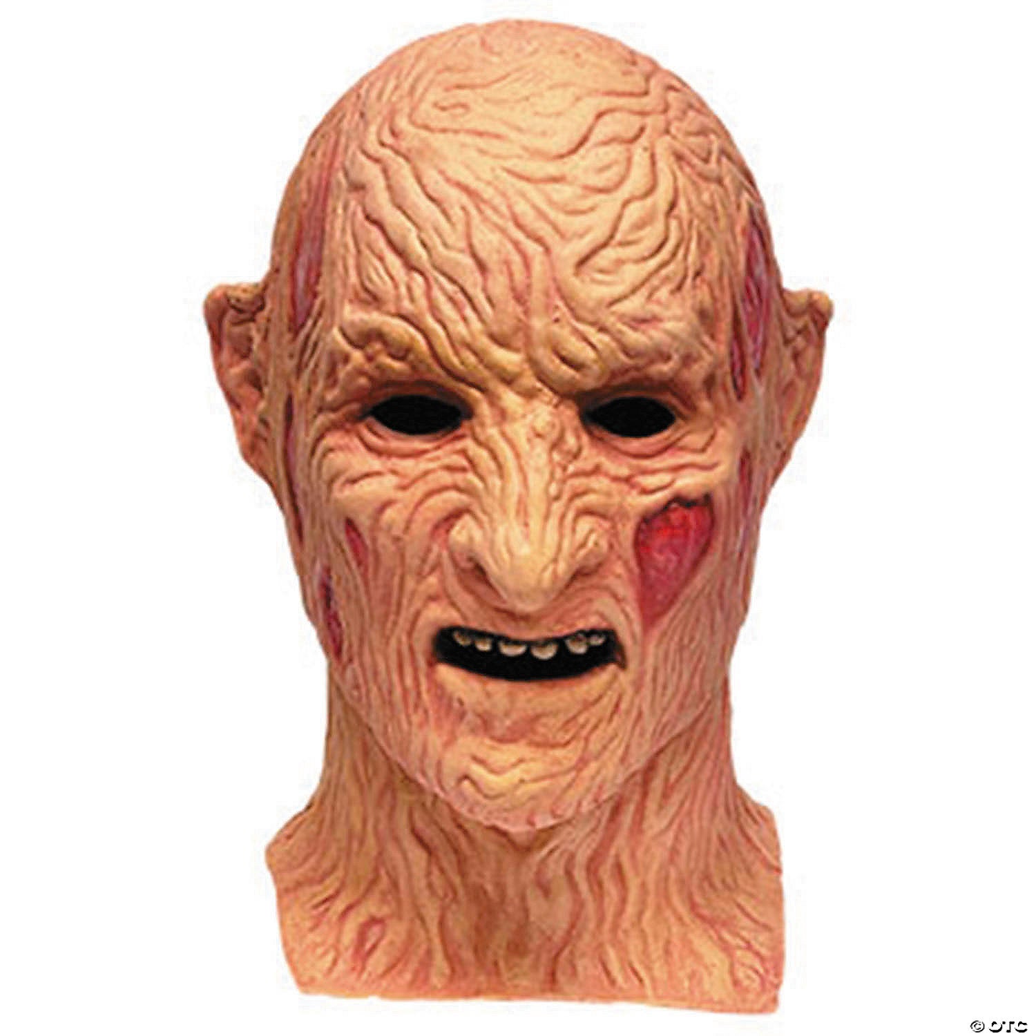 a nightmare on elm street& 8482  & 8217 84 freddy krueger latex mask   one size~mattwb154