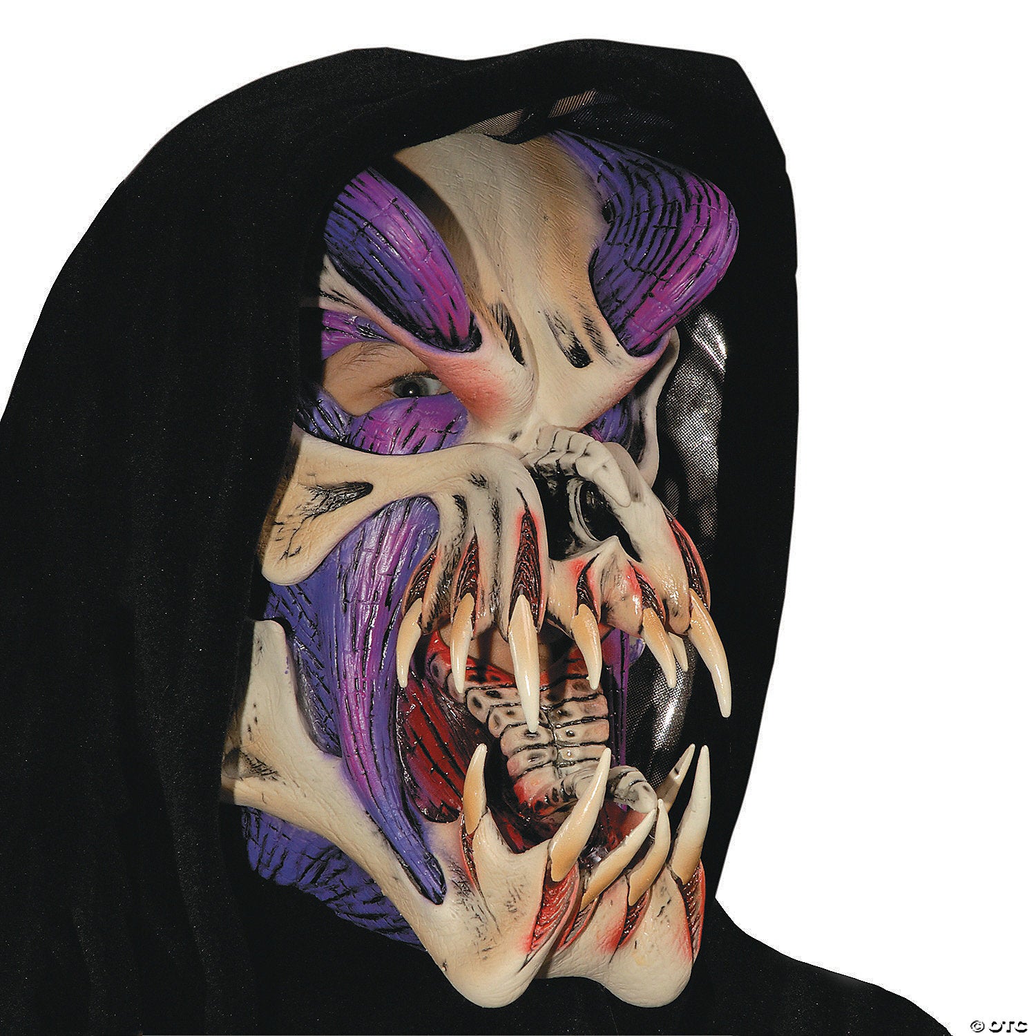 adults purple predator monster halloween mask~5019bs