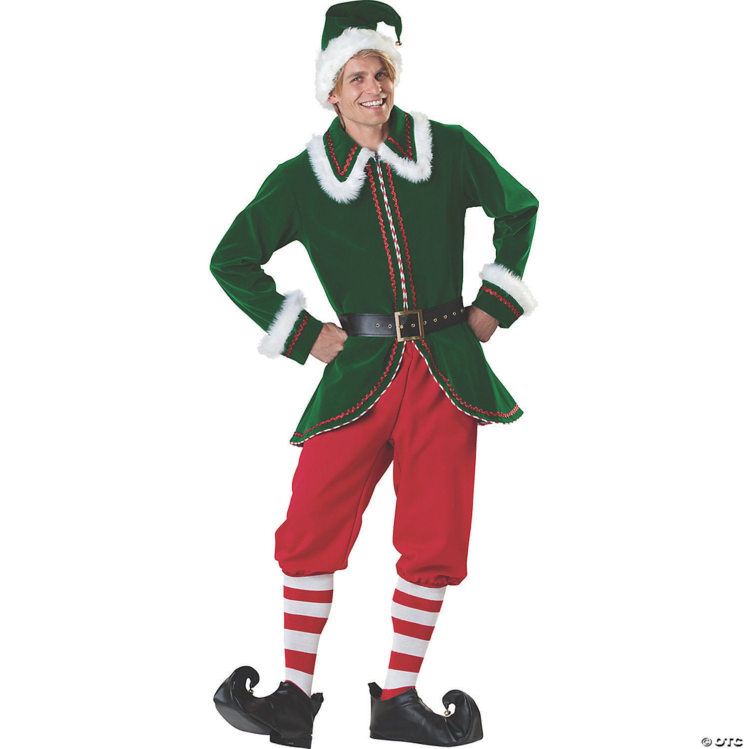 men s santa s elf costume   extra large~ic51001xl