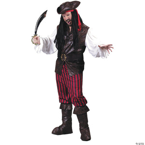 men s high seas buccaneer pirate costume~fw9942