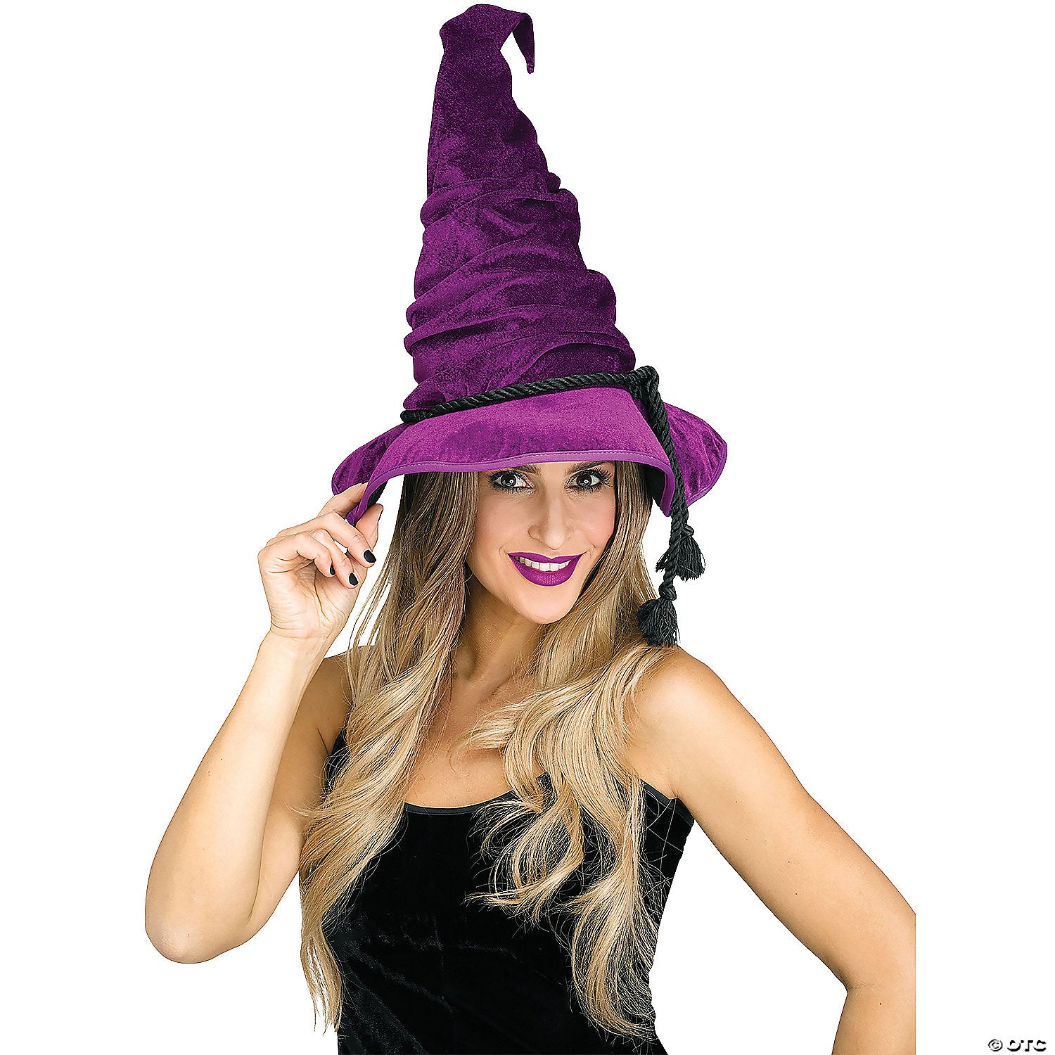 witty witch hat purple~fw93713pr