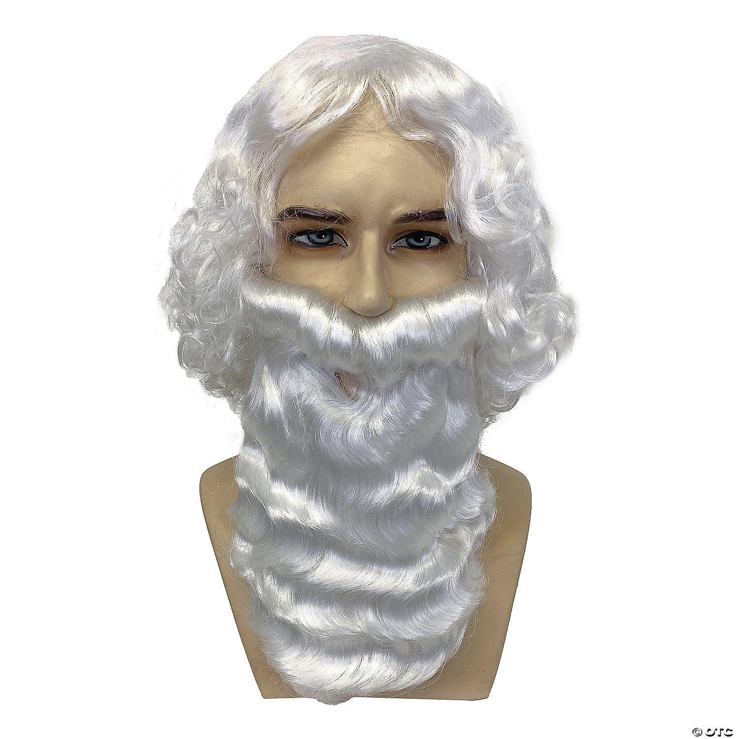 santa wig and beard set bright white~ae25-a02