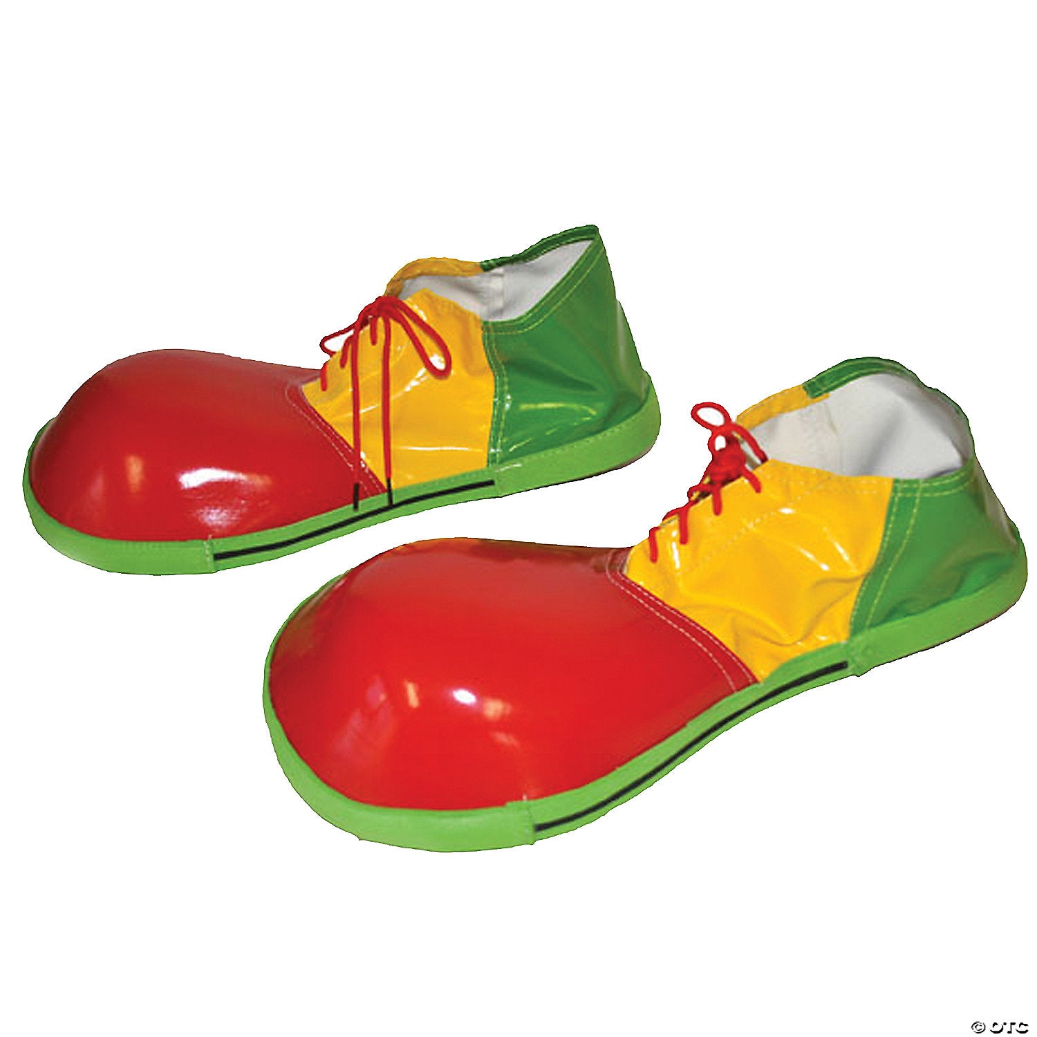 Adults Yellow Clown Shoes Costume Accessory