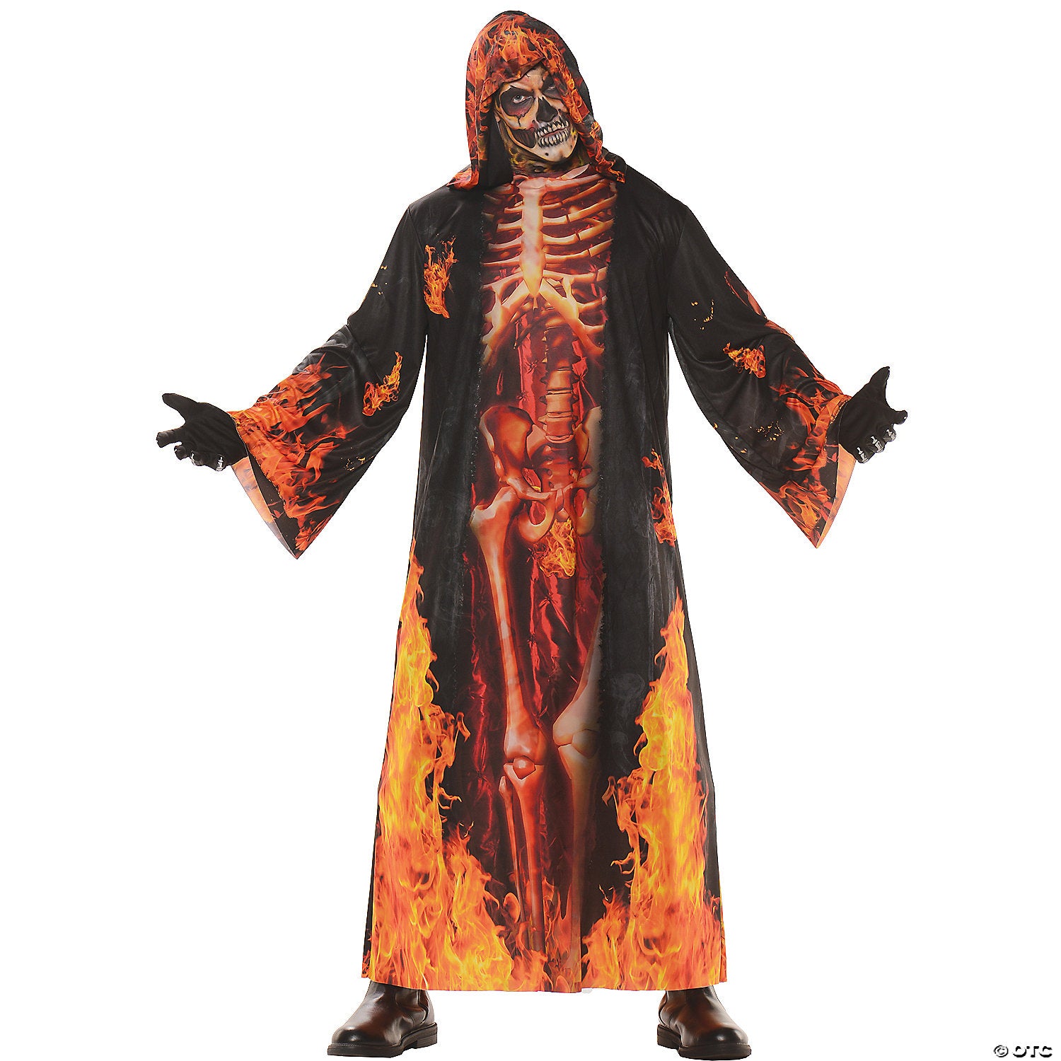 men s horror skeleton robe~ur28472-a01