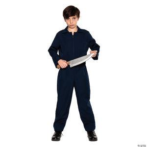 kids blue horror jumpsuit costume small 4 6~ur27686busm