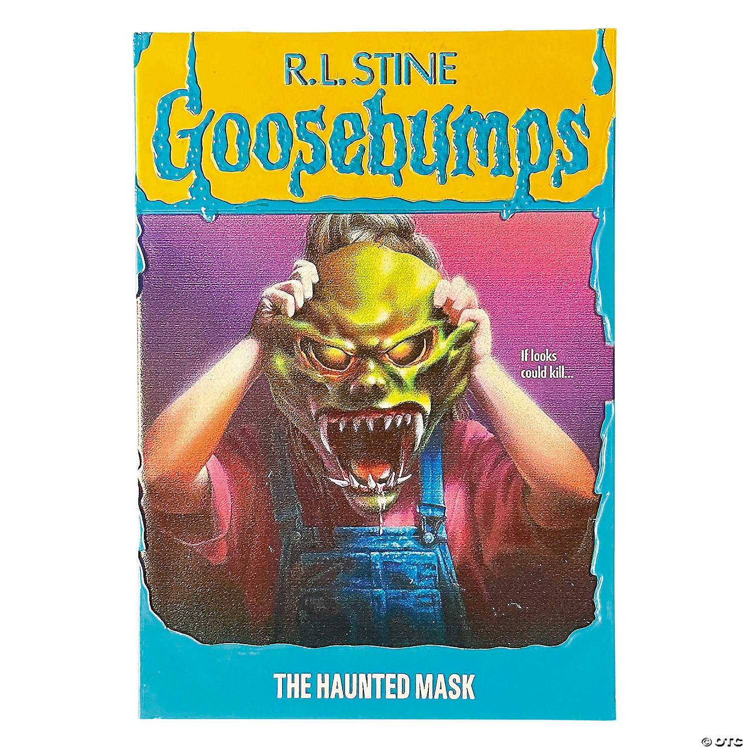 goosebumps& 8482  stay out of the basement book cover magnet~masfsp104-a01