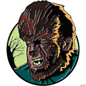 4  the wolf man& 8482  wolf man character face full color enamel pin~masfce100