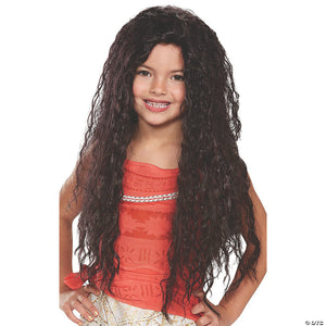 girl s black deluxe wavy long wig~dg21193