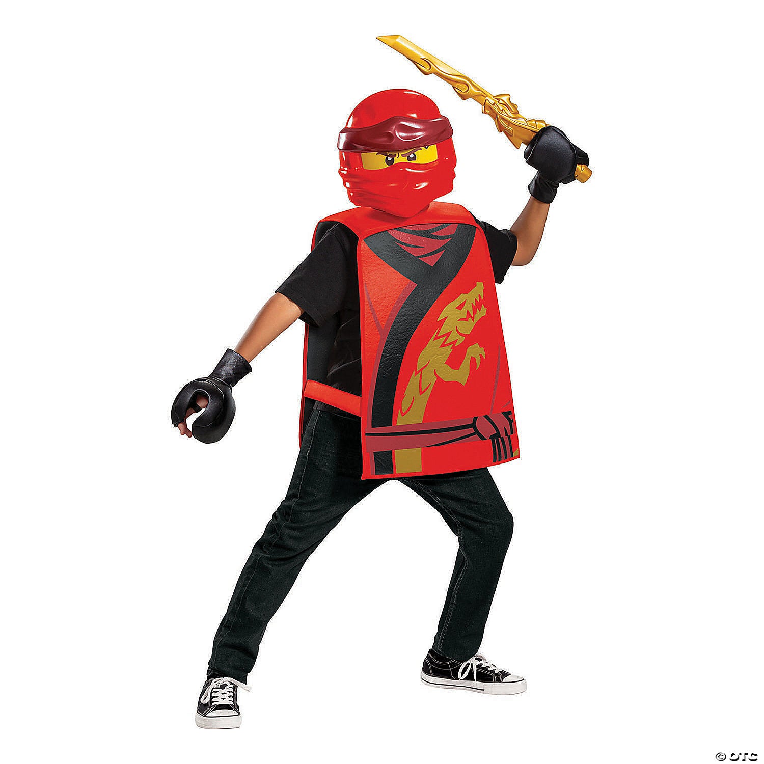 boy s basic lego ninjago kai legacy costume~dg100379