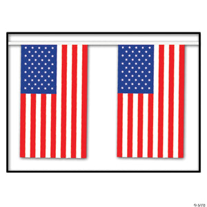 american flag banner~bg50710-a01