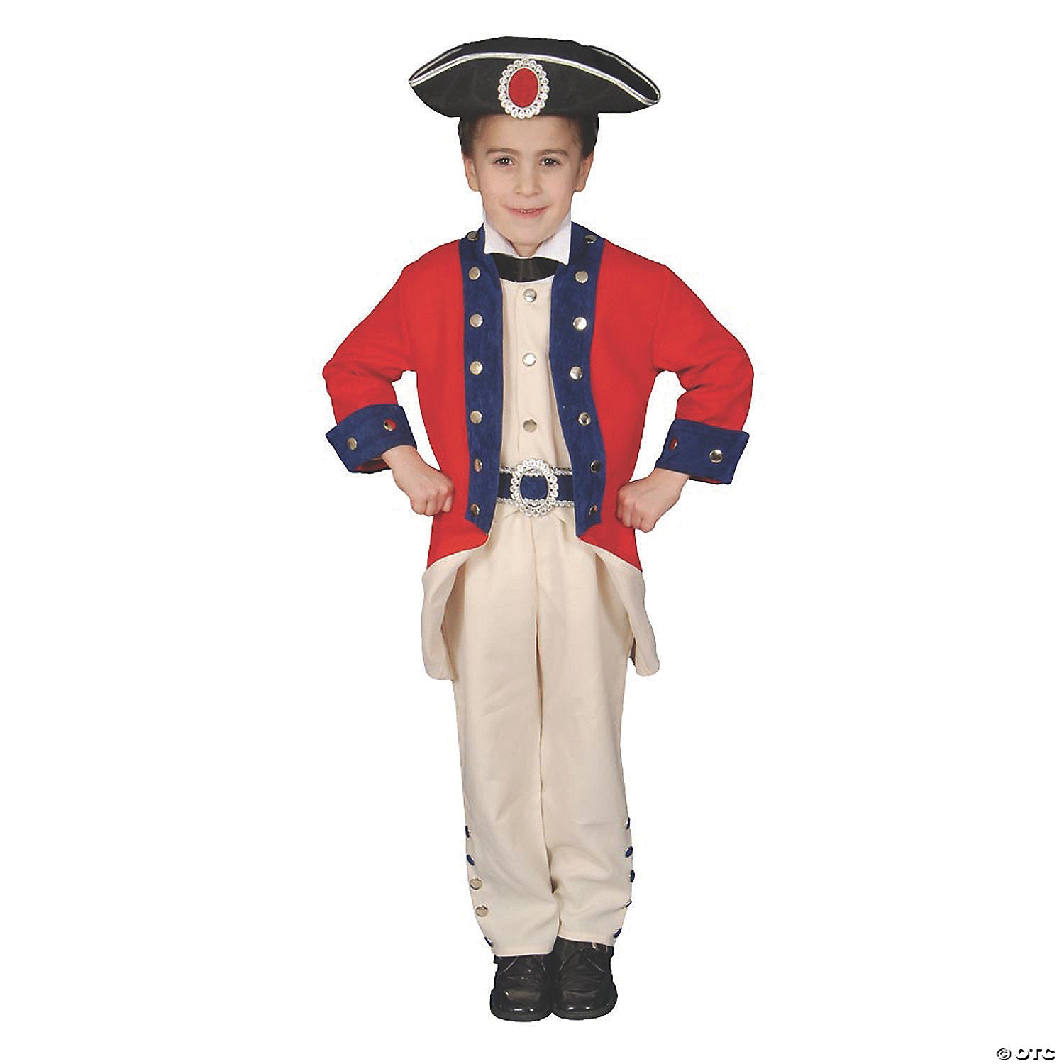 boy s colonial soldier costume   medium~up294md