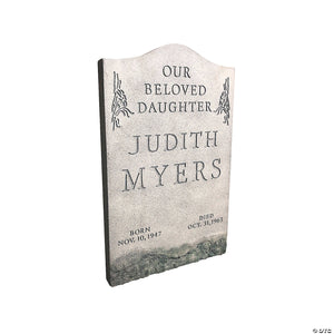 40  halloween& 8482   1978  judith myers tombstone prop decoration~madrti100