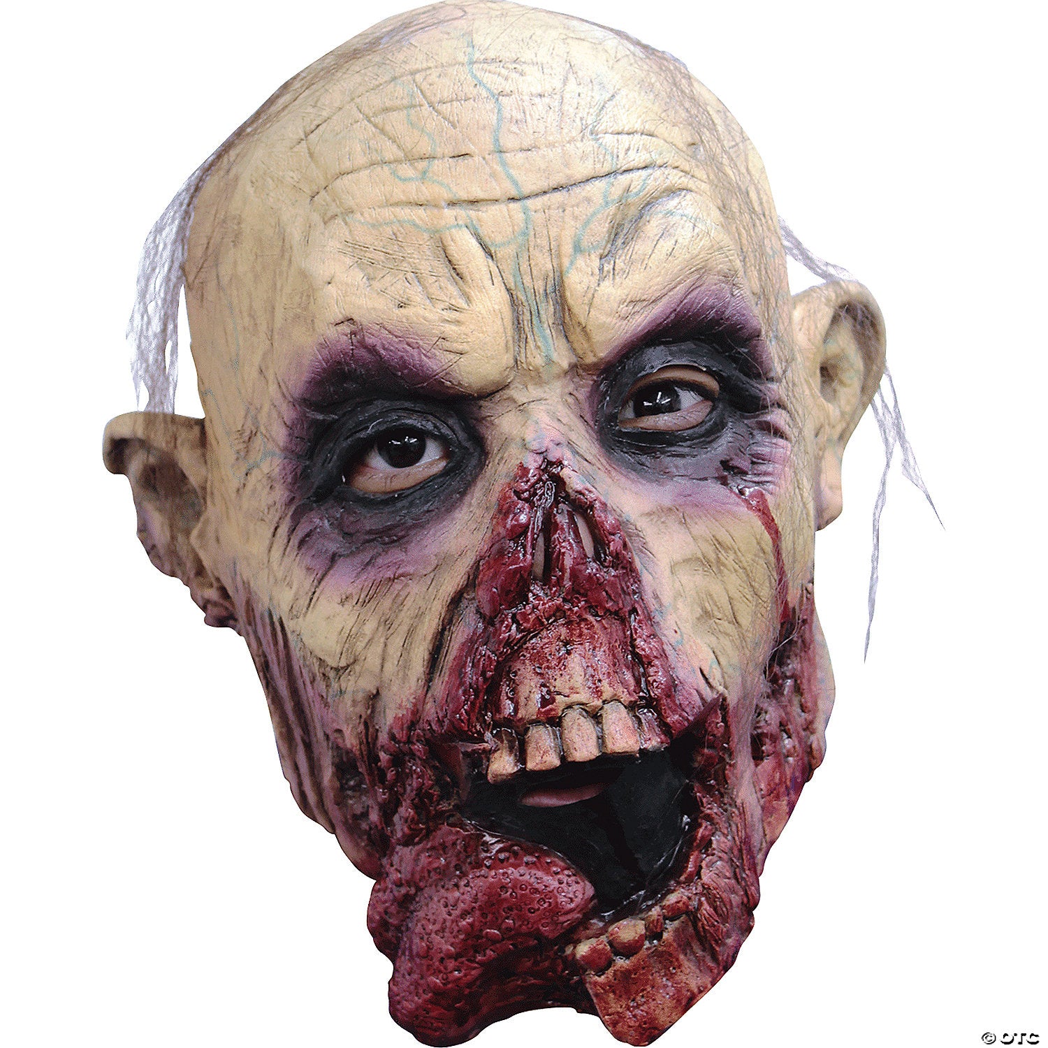 adult zombie toung jr mask~tb25416