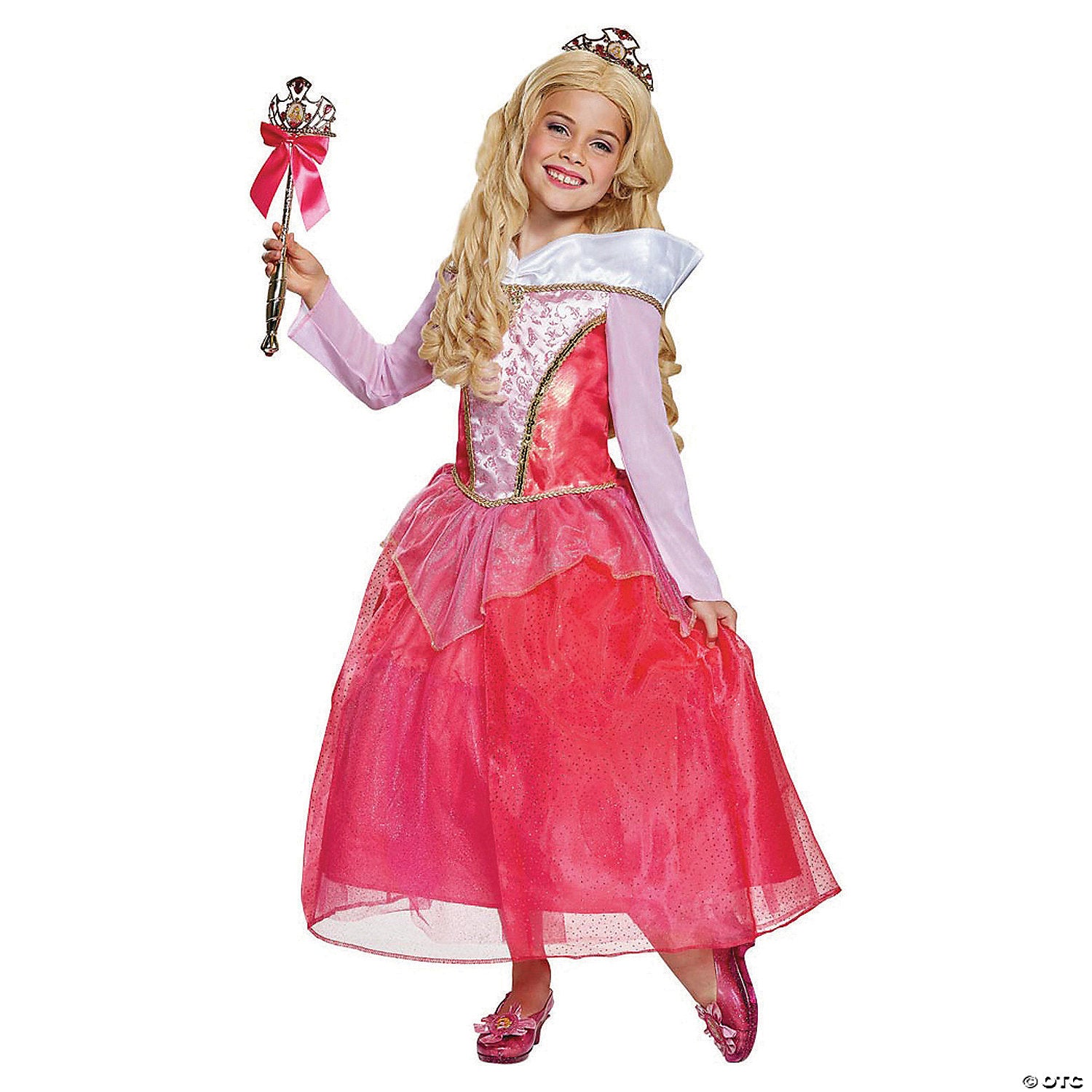 toddler girl s deluxe sleeping beauty& 8482  aurora costume   3t 4t~dg67055m