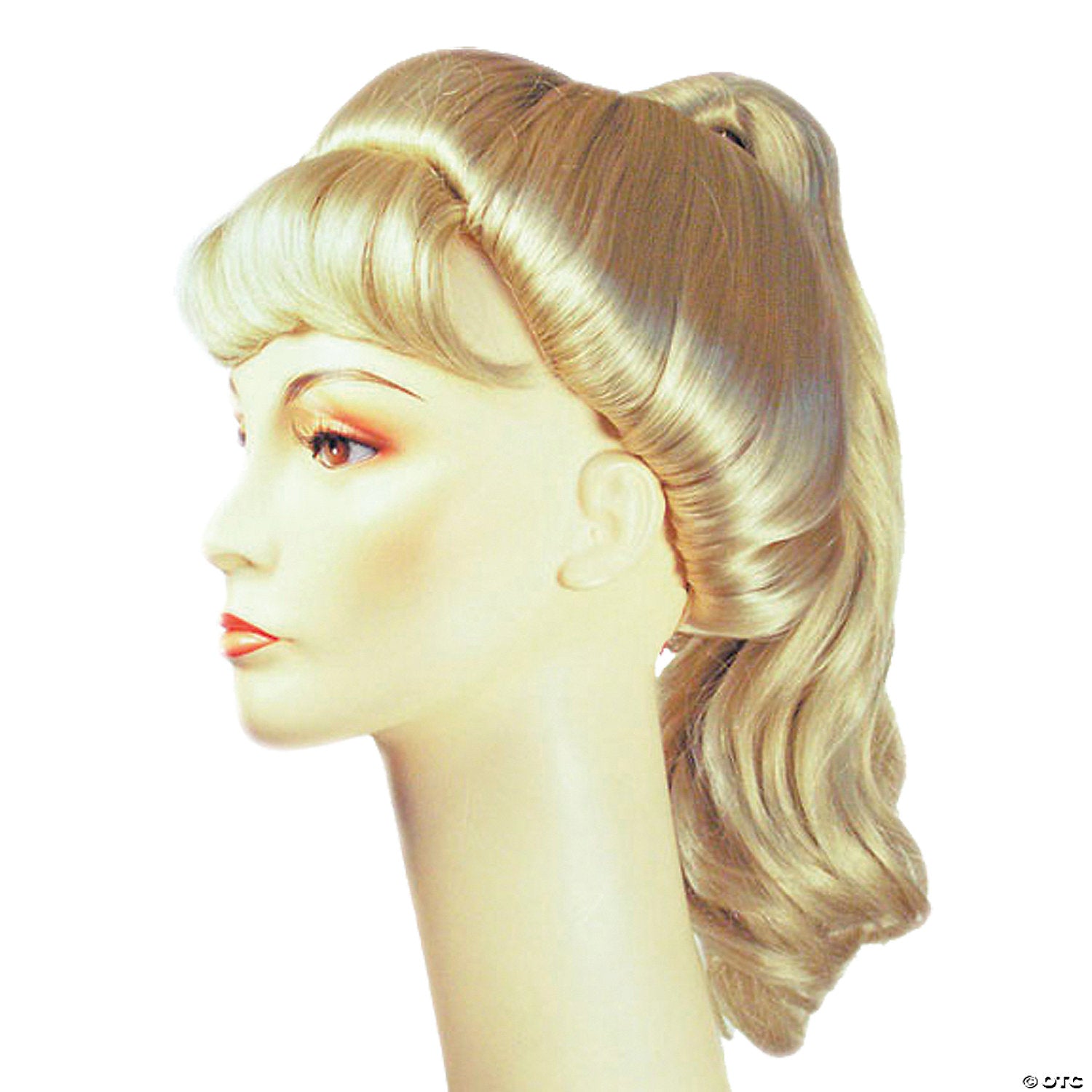 women s champagne blonde barbie beehive wig~lw708cbl