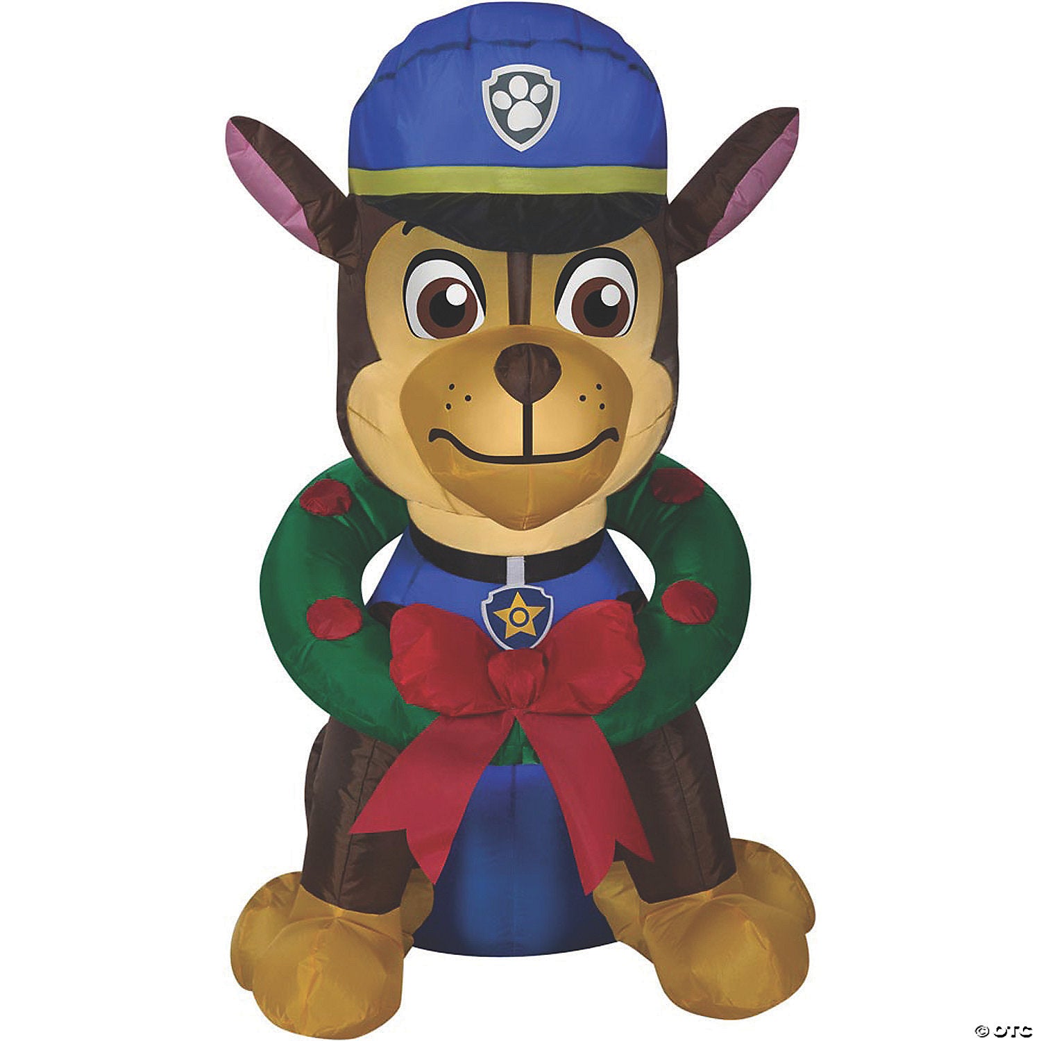 38  blow up inflatable paw patrol chase with wreath outdoor yard decoration~ss12828g