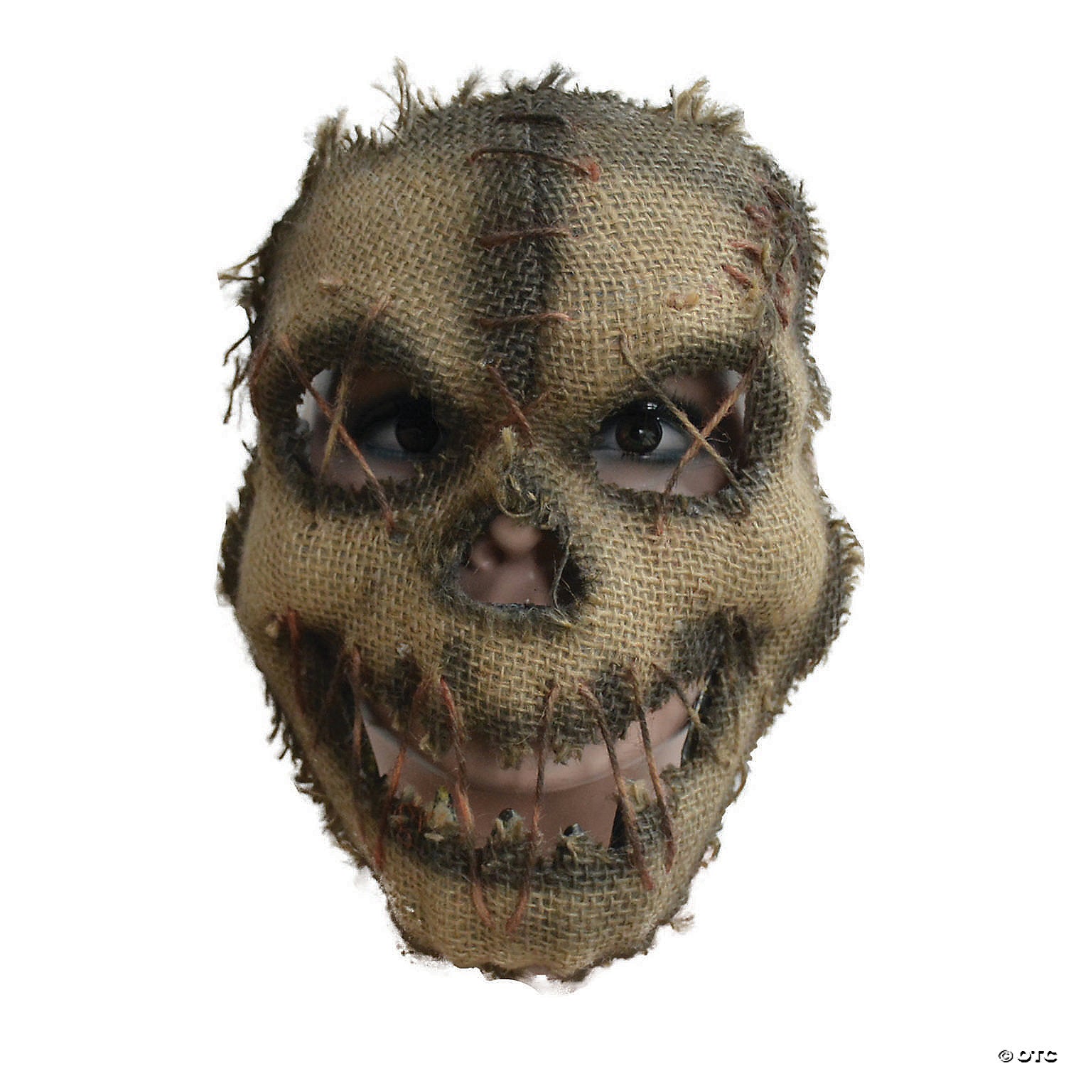 adults scarecrow half mask~mchsc005