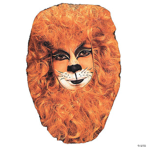 lion face hair piece mask~ab129