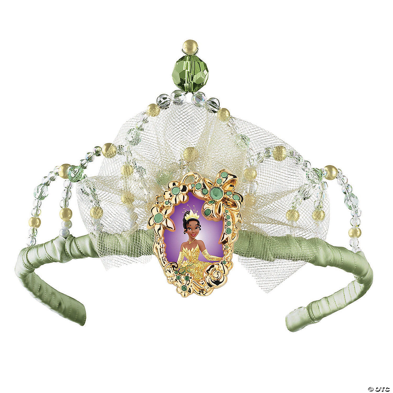 girl s disney s the princess & the frog tiana green tiara~dg29556