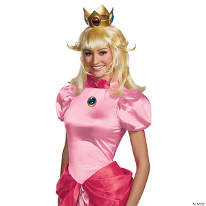 adults super mario bros & 8482  princess peach wig~dg73805