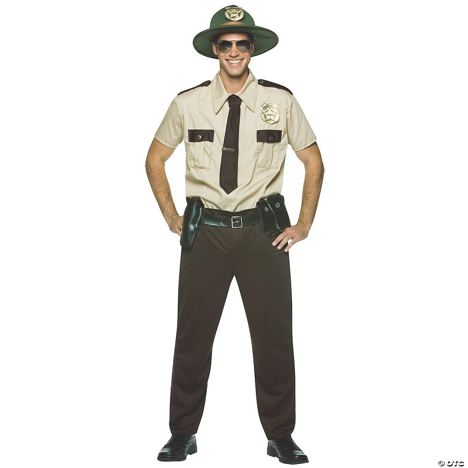 men s state trooper costume~gc7174