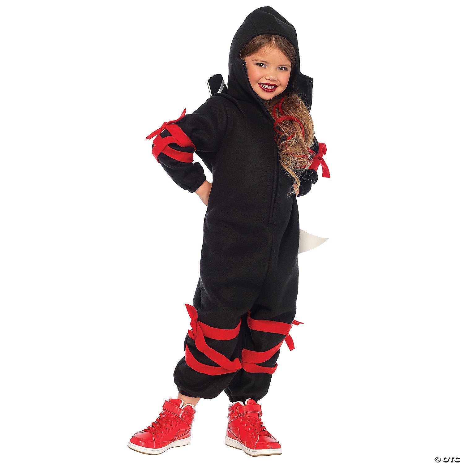 girl s cozy ninja kigarumi funsie costume~uac49102ml