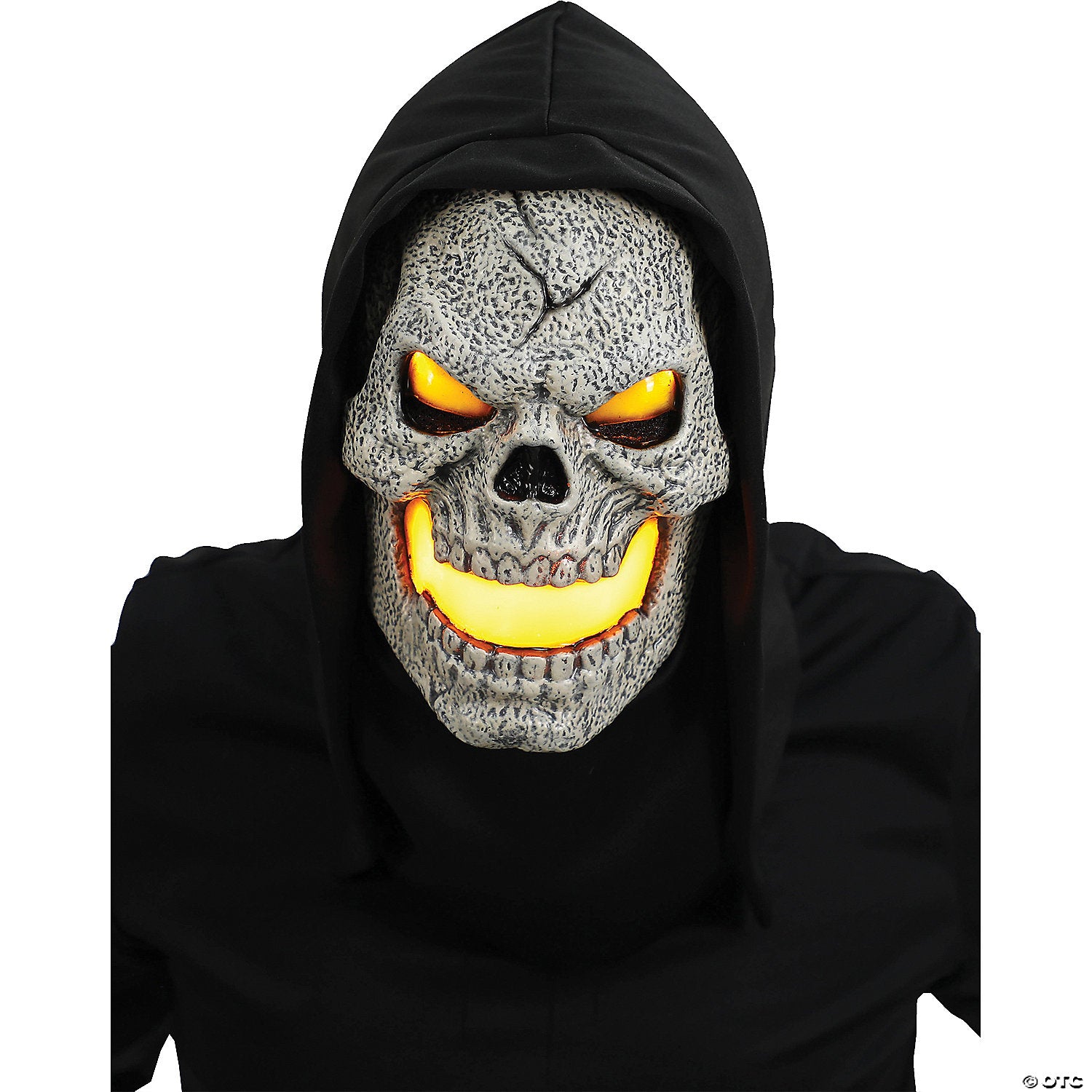 flame fiend skull yellow mask~mr131843