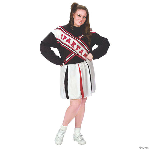 Women's Cheerleader Spartan Girl Costume