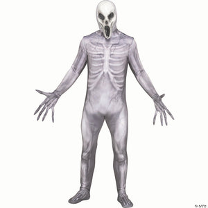 adults white & gray alien invader costume   standard~fw134024gy