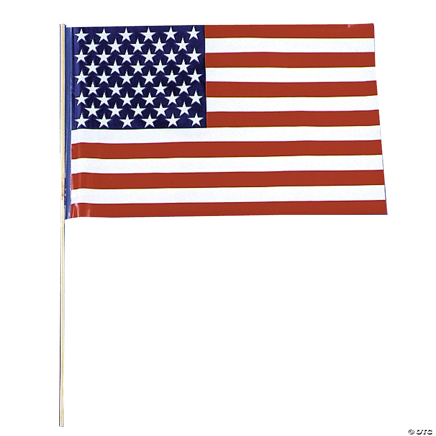 plastic flag~sa02us