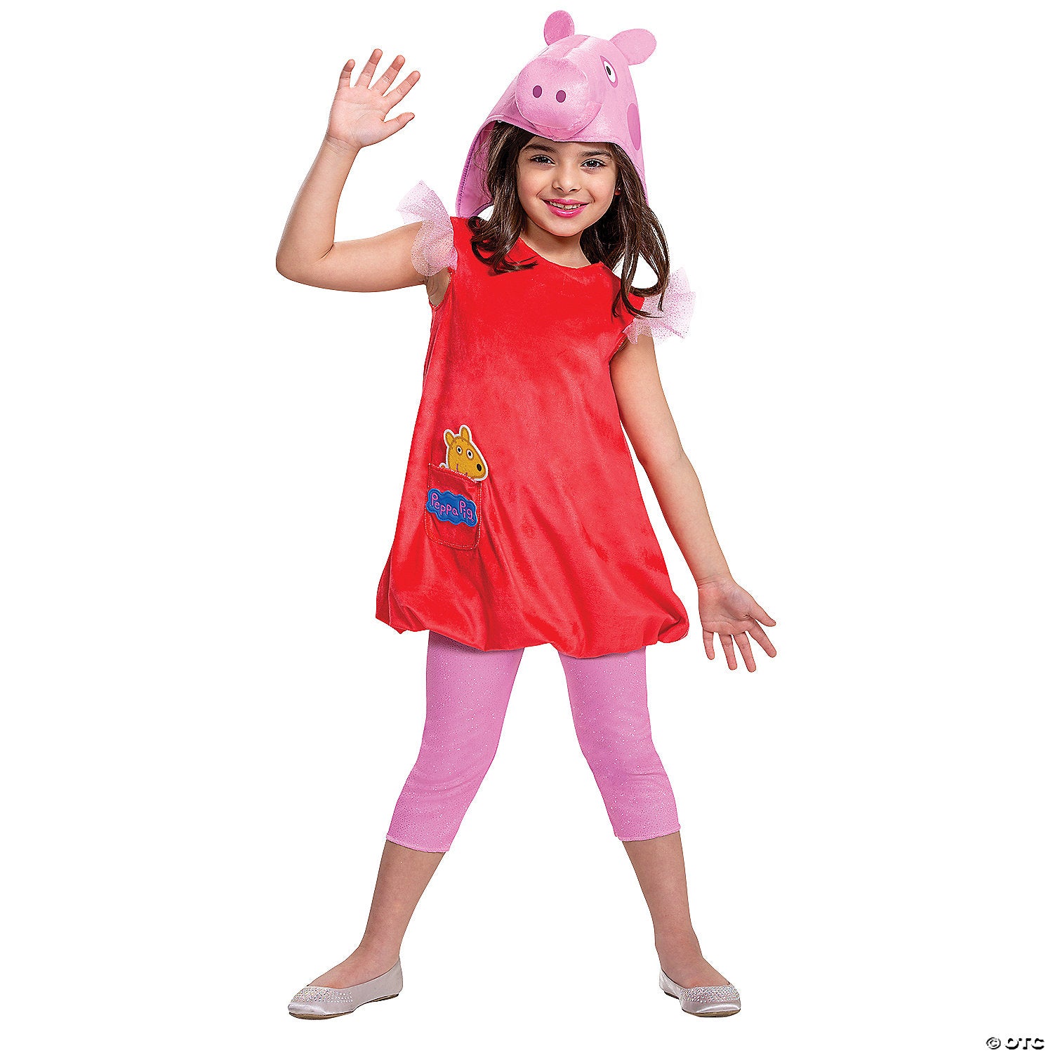 child peppa pig deluxe costume 2t~dg116159s-a02