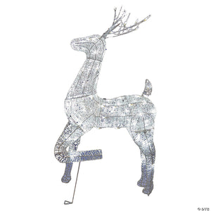 light up buck deer frame outdoor decoration~mr5524311