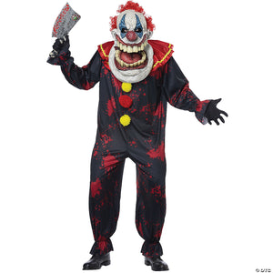 adult die laughing clown costume~cc01436