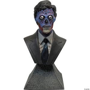 john carpenter& 8217 s they live the businessman mini bust halloween decoration~mattus163