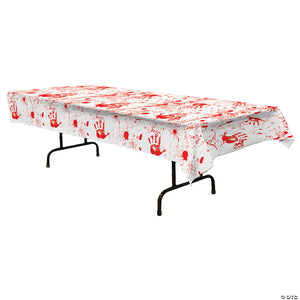 bloody handprints tablecover~bg00027