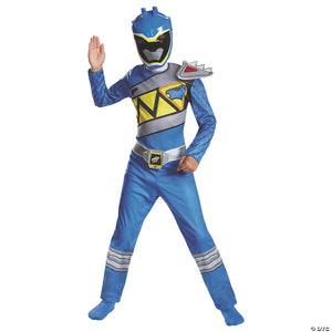 boy s classic mighty morphin power rangers& 8482  blue ranger dino costume   7 8~dg82760k-a02