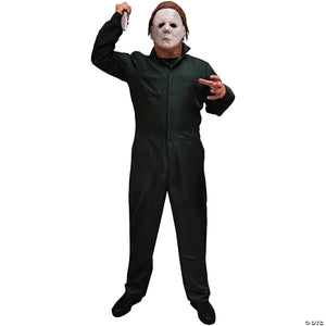 adults halloween ii& 8482  deluxe michael myers coveralls   extra large~mattus100xl