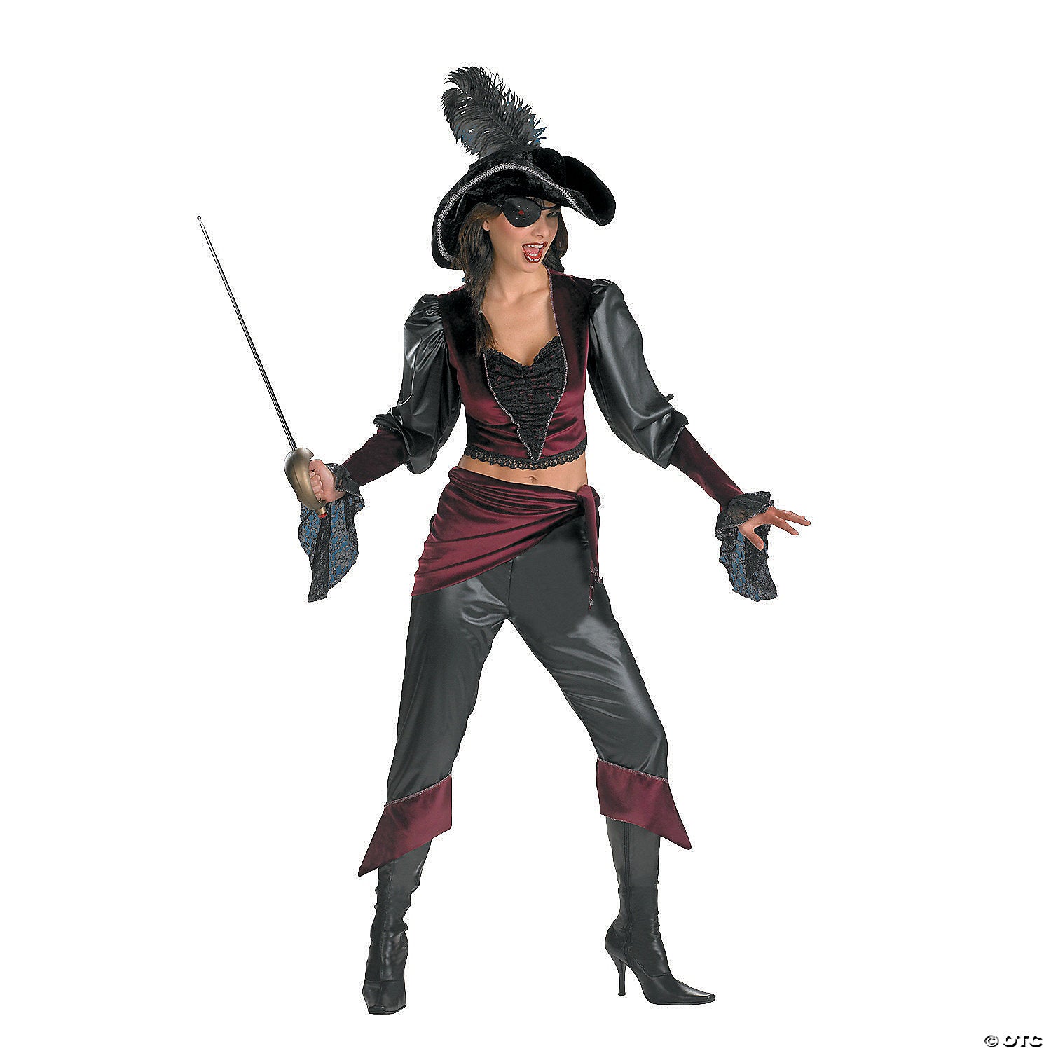 women& 8217 s buccaneer beauty costume   large~dg521