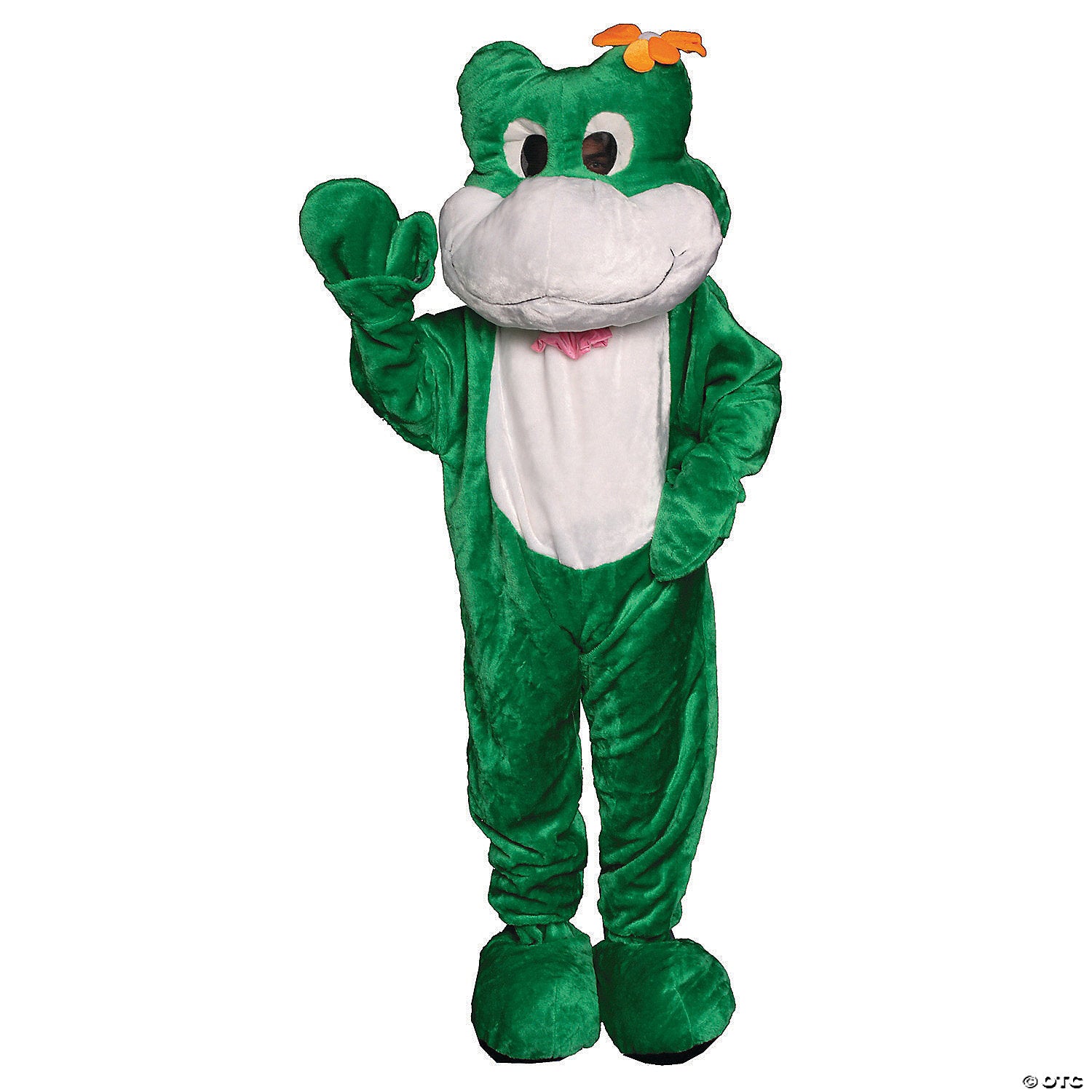 adults frog mascot costume~up358