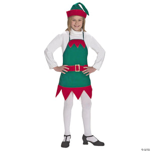 kids elf holiday apron & hat~ae7062c