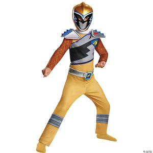 boy s mighty morphin power rangers& 8482  gold ranger dino charge costume~dg82763k