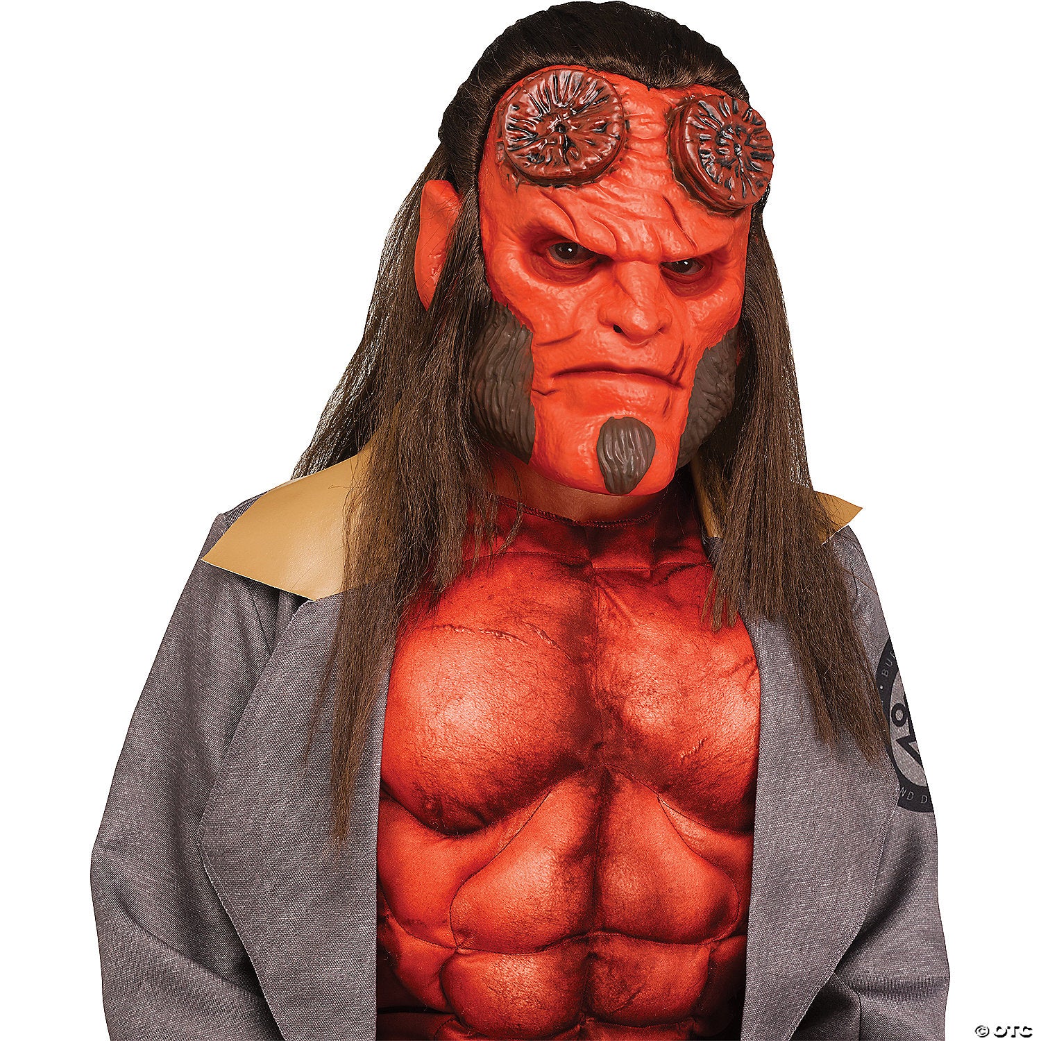 kids hellboy resilient child mask~fw93411