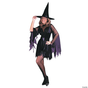 women& 8217 s sexy witch with sash costume   large~fw9943