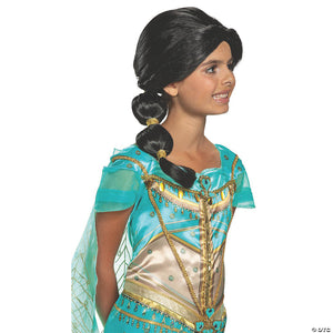 girl s disney s aladdin jasmine wig~dg21604