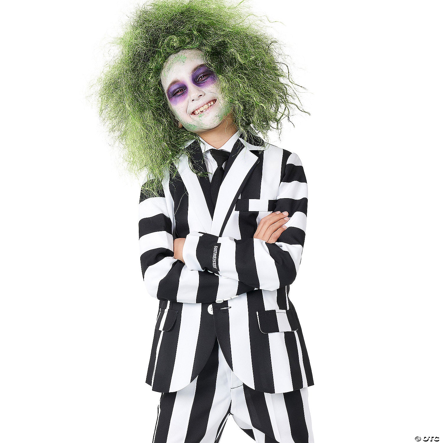 boy& 8217 s beetlejuice& 8482  suit costume   medium 8 10~obbo1019md-a04