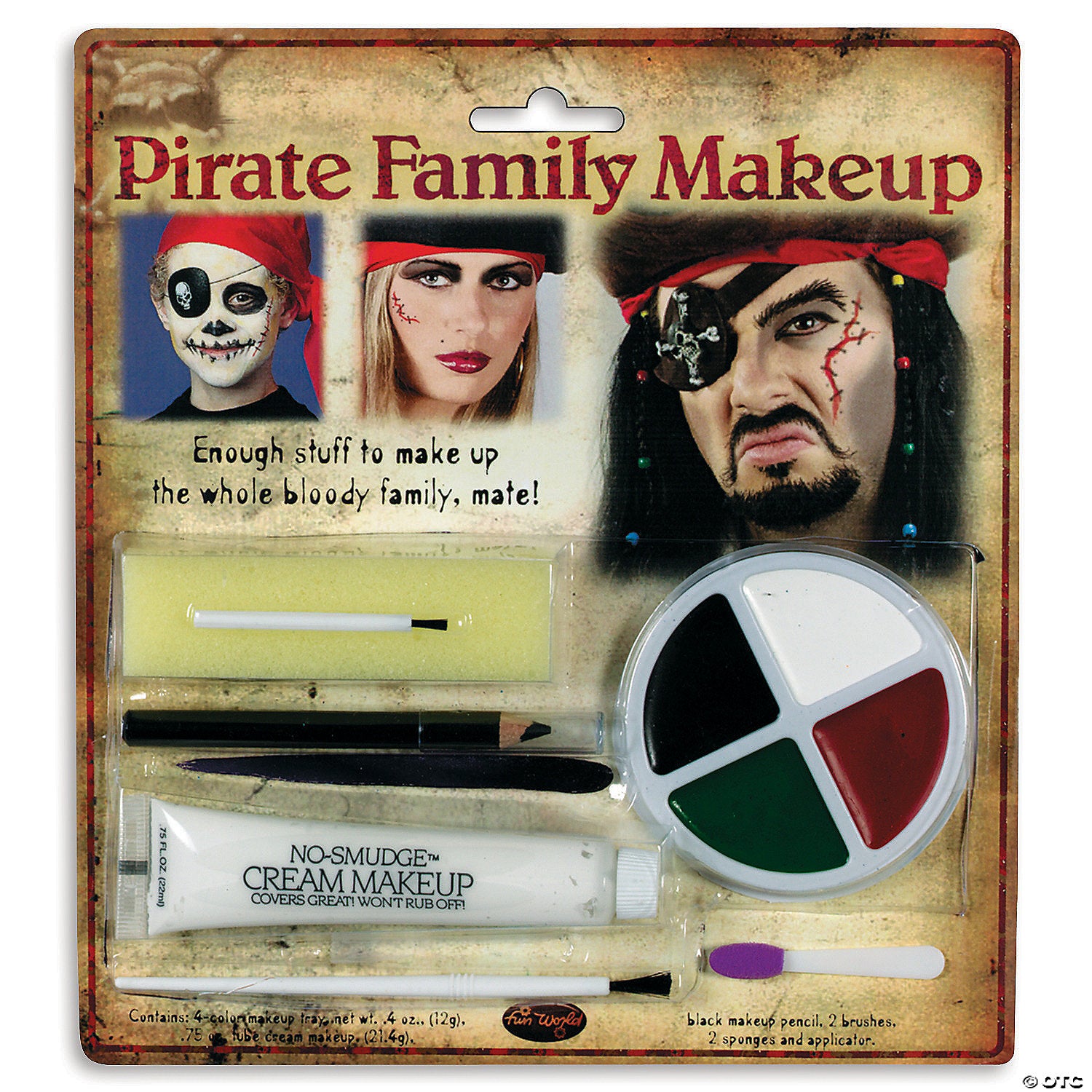 pirate family makeup kit~fw9475p